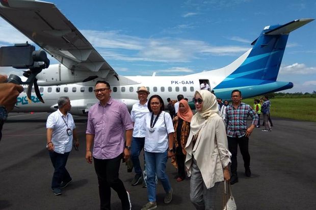 Penerbangan Garuda Jakarta-Tasikmalaya Permudah Akses Wisatawan