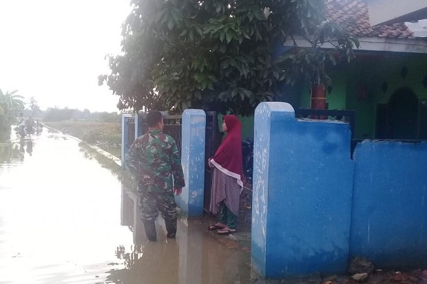 Warga Desa Karangligar Khawatir Banjir Kembali Rendam Permukiman