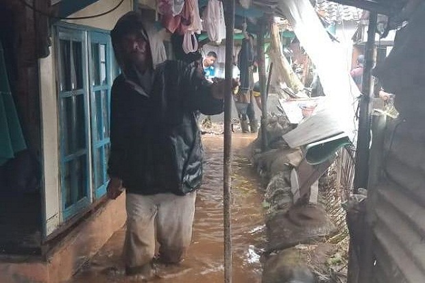 BPBD Kabupaten Bandung Terus Pantau Ketinggian Air Banjir