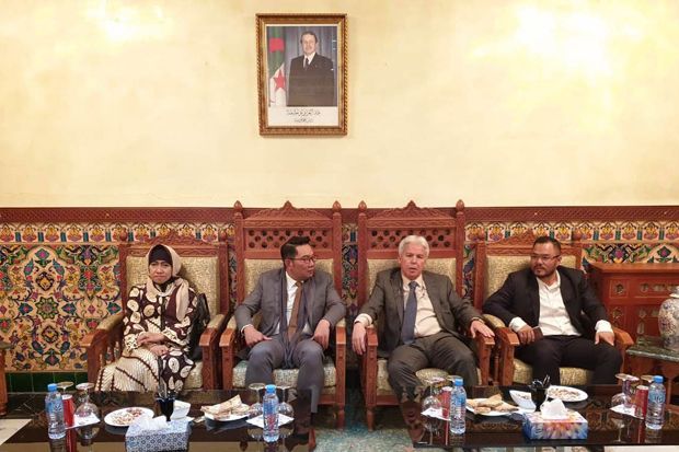 Kunjungi Aljazair, Ridwan Kamil Perkuat Kerja Sama dengan Gubernur Setif