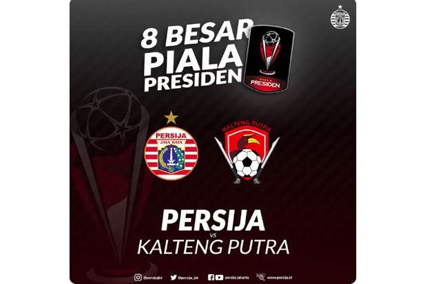 Persija vs Kalteng Putra Digelar di Stadion Patriot Bekasi, Ini Jadwalnya