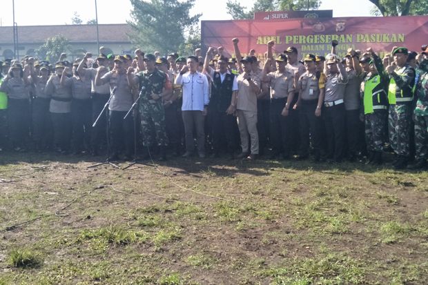 Personel Polri dan TNI Disebar ke TPS, Pengacau Akan Ditindak Tegas