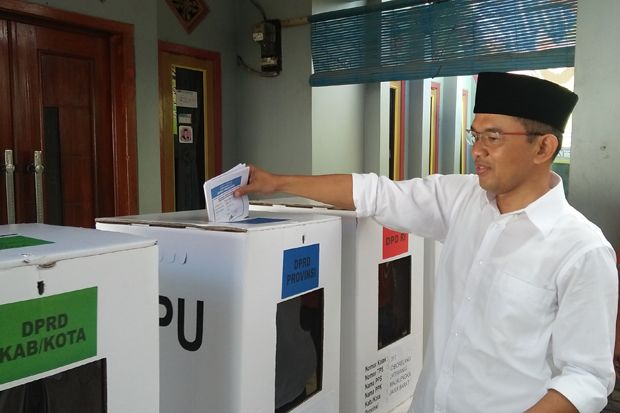 Direktur Relawan TKN Jokowi-Amin Mengaku Agak Kesulitan saat Mencoblos