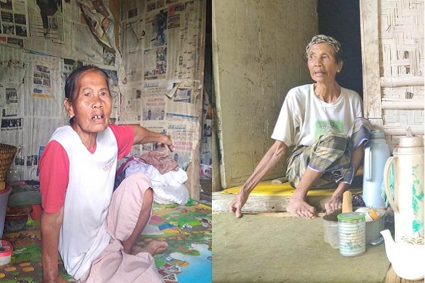 Dua Nenek di KBB Tinggal di Gubuk Reyot Butuh Bantuan Pemerintah