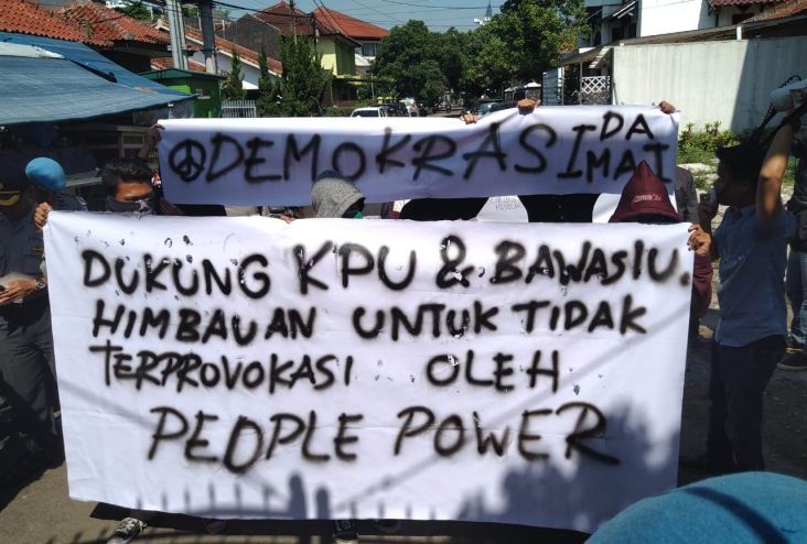 Tolak People Power, Aliansi Mahasiswa Bandung Siap Kawal KPU