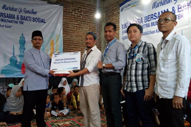 Salurkan CSR, WOM Finance Bantu 21 Masjid di Indonesia