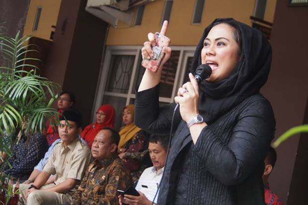 Cellica Berharap Jokowi-Maruf Bisa Lebih Banyak Bantu Karawang