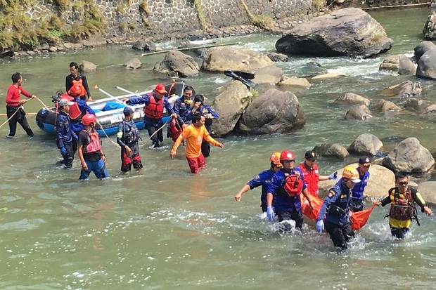 Tenggelam di Sungai Sungapan, Indris Ditemukan Tak Bernyawa