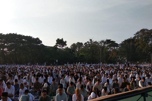 Salat Id di Gasibu, Ridwan Kamil: Titip Jabar Aman, Damai, dan Kondusif