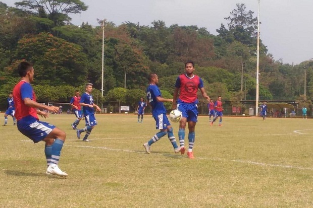 Latihan Jelang Laga, Persib Optimistis Kalahkan Bhayangkara FC