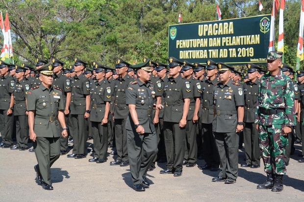 989 Bintara TNI AD Dilantik, Resmi Sandang Pangkat Sersan Dua