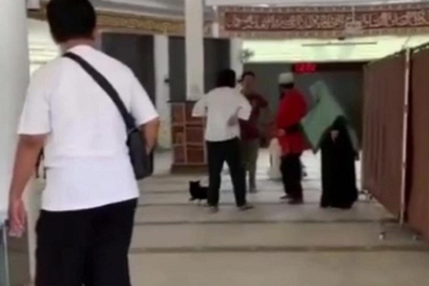Perempuan yang Bawa Anjing ke Masjid Diamankan Polres Bogor