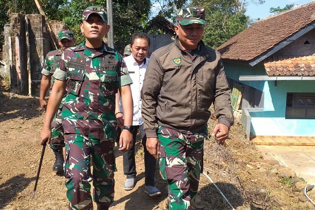 Laksanakan TMMD, Kodim 0617 Majalengka Terjunkan Ratusan Prajurit TNI