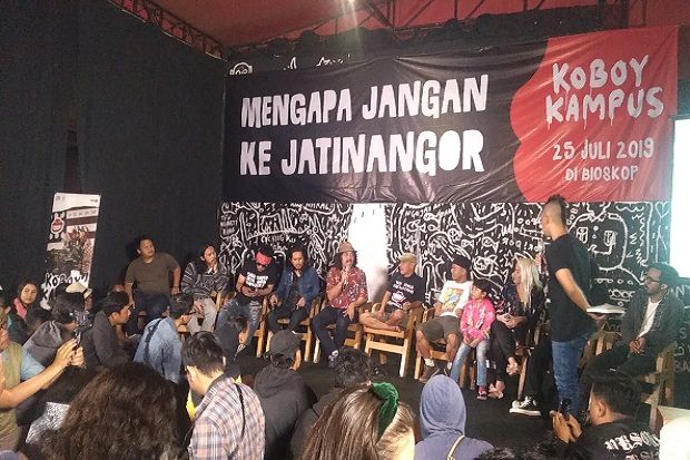 Kawula Muda Bandung Sambut Antusias Seminar Film Koboy Kampus