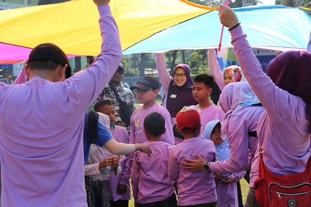 Outbound Keswara Pererat Jalinan Emosional ABK dan Orang Tua