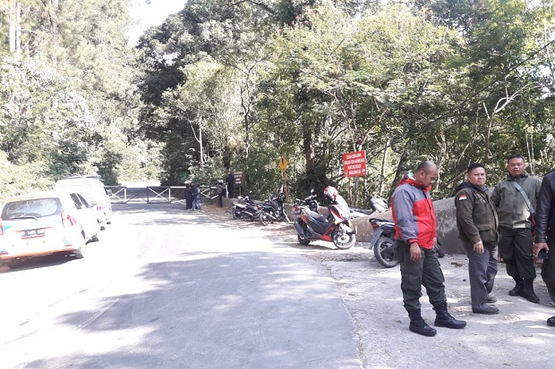 Tangkuban Parahu Naik Level, BPBD Minta Warga Cikole Waspada