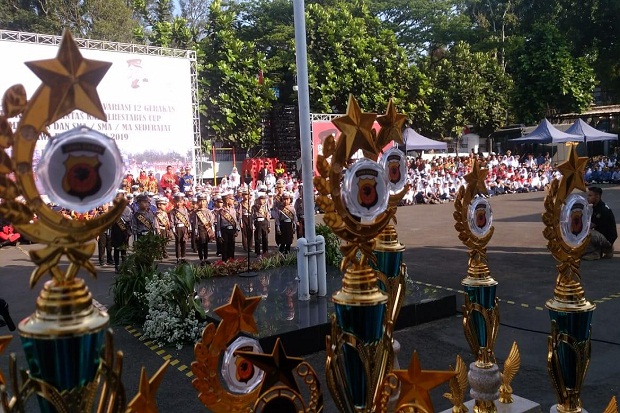 1.600 Pelajar SMP dan SMA/SMK Ikut PBB Piala Kapolrestabes Bandung