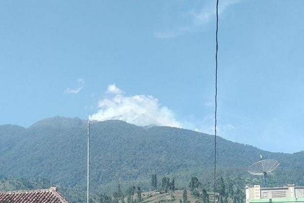 Hutan Gunung Ciremai Terbakar, BNPB Sebut Belum Semua Pendaki Turun