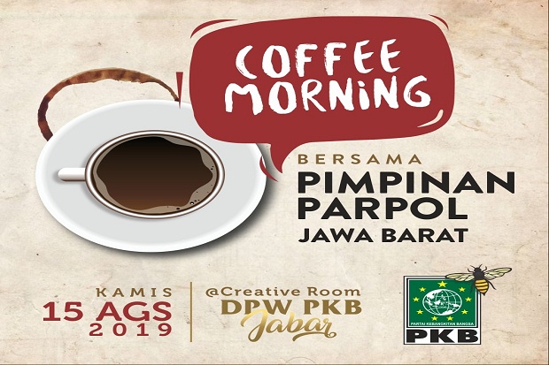Gelar Coffee Morning, PKB-Pimpinan Parpol se-Jabar Bahas Isu Strategis