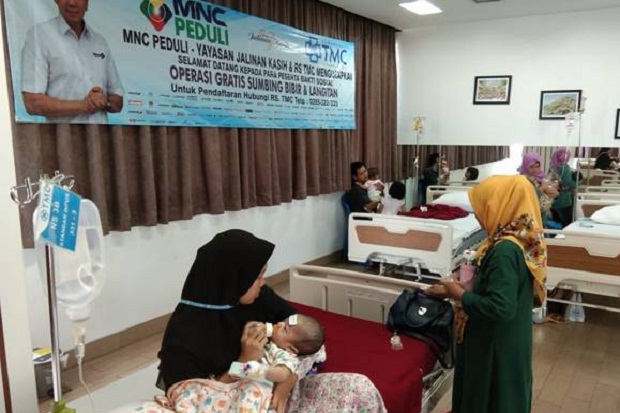 MNC Peduli-RS TMC Gelar Operasi Bibir Sumbing Gratis di Tasikmalaya