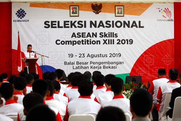 Pemerintah Daerah Diminta Dukung Peserta Seleknas Kompetisi Skill ASEAN