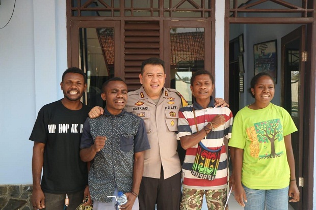 Kapolres Sukabumi AKBP Nasriadi Jamin Keamanan Warga Papua