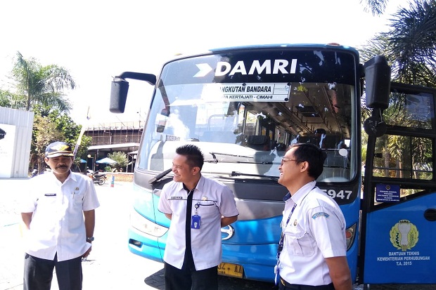 Gratis, Bus Damri Cimahi-Bandara Kertajati Sudah Beroperasi