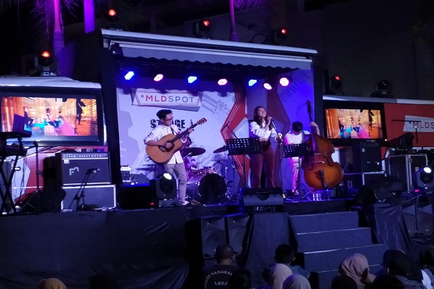 Sal, Monita, dan Rendy Sukses Bawakan Genre Jazz-Pop di Tasikmalaya