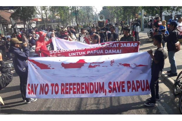 Komunitas Seni dan Budaya Gelar Aksi Solidaritas Papua Damai