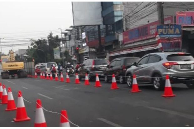Groundbreaking Flyover Jalan Jakarta dan Laswi, Warga Keluhkan Macet