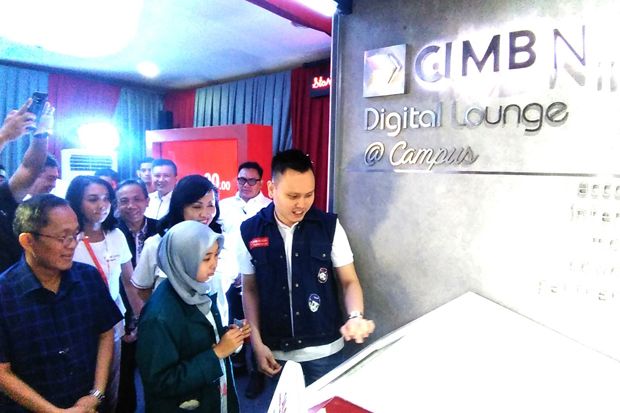 CIMB Niaga Buka Digital Lounge di ITB