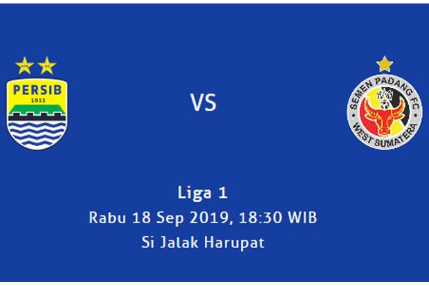 Jadwal Liga 1 Hari Ini: Persib Bandung vs Semen Padang