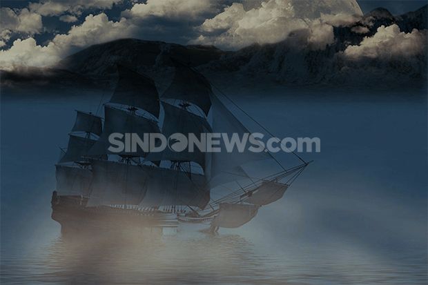Kapal Nelayan Terbalik di Pantai Santolo, Satu Orang Hilang