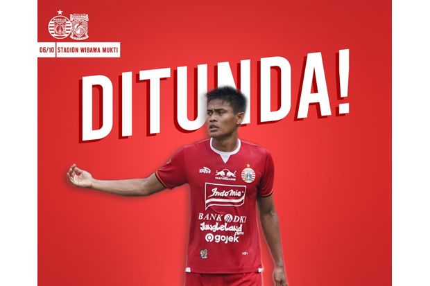 Laga Persija Jakarta vs Borneo FC Ditunda