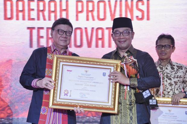 Pemprov Jabar Raih Penghargaan IGA 2019
