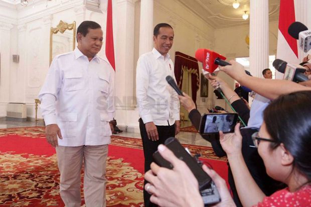 Jawaban Singkat Prabowo tentang Safari Politiknya dan Isu Gerindra Dapat Kursi Mentan