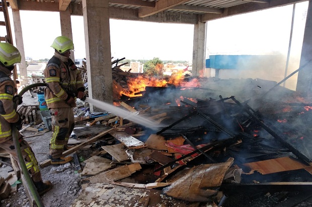 Ruang Kelas SMAN 5 Cimahi Terbakar, Ratusan Siswa Panik