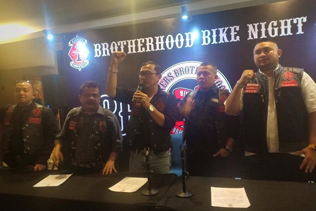 Gelar Brotherhood Bike Night, BBMC Indonesia Siap Jaga Kondusivitas Jabar