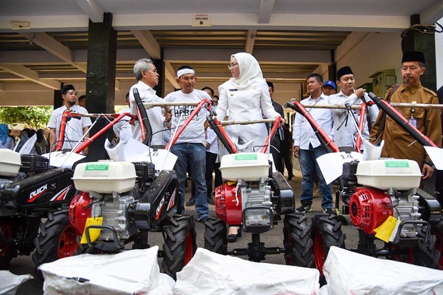 Indonesia Lumbung Pangan Dunia 2045, Produksi Padi Purwakarta Digenjot