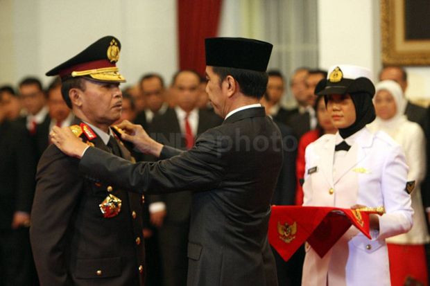 Pesan Jokowi kepada Jenderal Idham Azis: Kerja, Kerja, dan Kerja