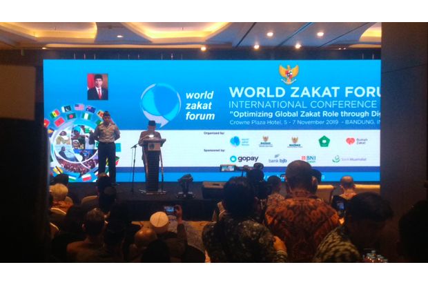 Wapres Maruf Amin Buka Konferensi Forum Zakat Dunia di Bandung