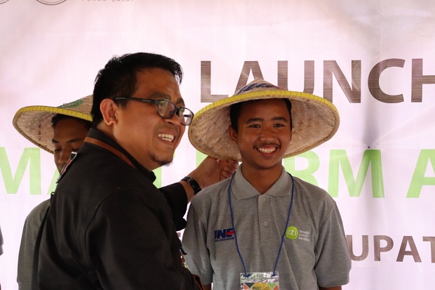 IZI Luncurkan Program Smart Farm ke-3 di Kabupaten Bogor