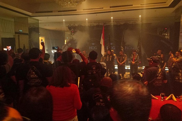 1st HOG National Gathering Satukan Riders Harley di Bandung