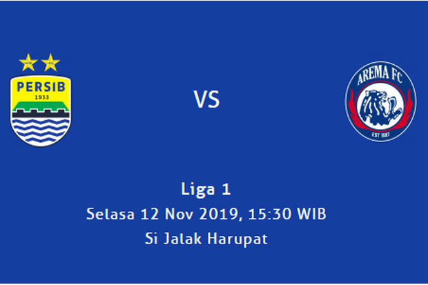 Susunan Pemain Persib Bandung vs Arema FC