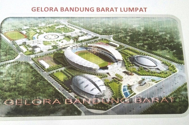 Pembangunan Stadion Gelora Bandung Barat Dikebut, Target 2021 Selesai