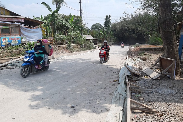 Satu Lagi Proyek Jalan Senilai Rp14,8 Miliar di Kabupaten Bogor Terbengkalai