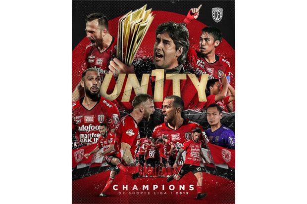 Bali United Juara Liga 1 2019 Seusai Kalahkan Semen Padang