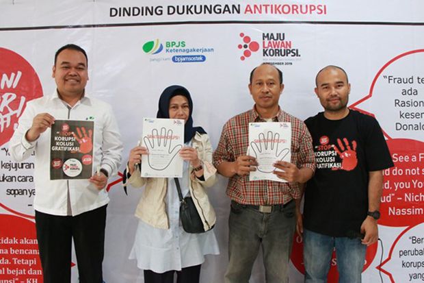 BPJamsostek Bandung Suci Kampanyekan Budaya Antikorupsi