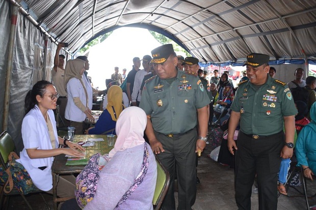 Sambut Hari Juang TNI AD, Kodam III/Siliwangi Gelar Bakti Sosial