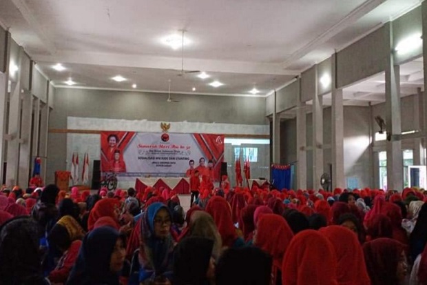 PDIP Pangandaran Rayakan Hari Ibu Berhadiah Umrah dan Motor
